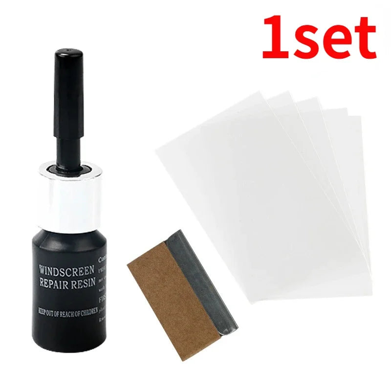 Car Windshield Windscreen Glass Repair Resin Kit Auto Vehicle Casement Fix Tool Cars Windshield Cracked Repair Glue Autos Part