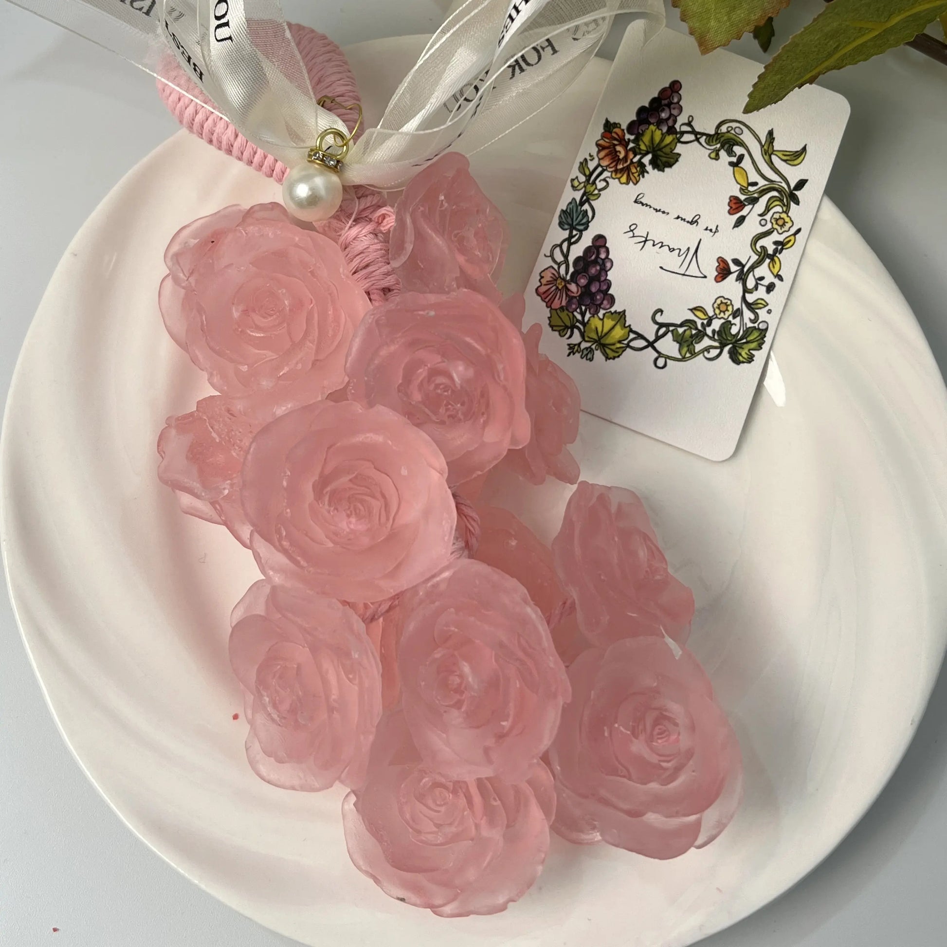 [Mother'S Day Gift] Handcrafted Decorative Grape-Shaped Soap Gift Set — 25 Grape-Shaped Scented Soaps with Enduring Fresh Fragrance. Bathroom Décor, Home Accessory, Gift for Women and Friends, Valentine'S Day Gift