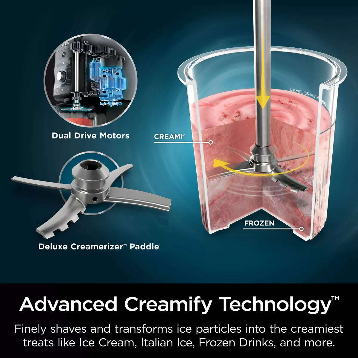 Ninja Creami XL Deluxe 11-In-1 Ice Cream and Frozen Treat Maker