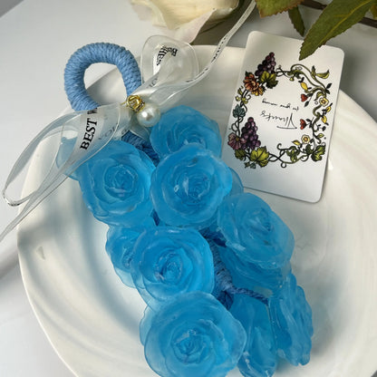 [Mother'S Day Gift] Handcrafted Decorative Grape-Shaped Soap Gift Set — 25 Grape-Shaped Scented Soaps with Enduring Fresh Fragrance. Bathroom Décor, Home Accessory, Gift for Women and Friends, Valentine'S Day Gift