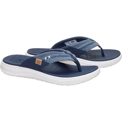 HEYDUDE Finn Flip Braided - Comfortable Slip on Sandals for Men