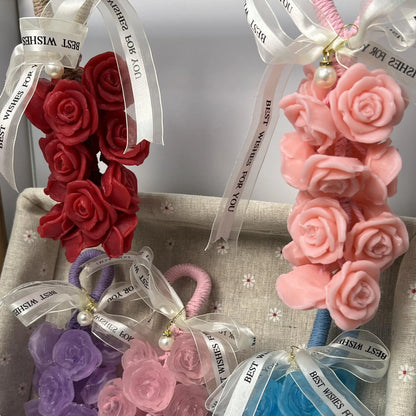 [Mother'S Day Gift] Handcrafted Decorative Grape-Shaped Soap Gift Set — 25 Grape-Shaped Scented Soaps with Enduring Fresh Fragrance. Bathroom Décor, Home Accessory, Gift for Women and Friends, Valentine'S Day Gift