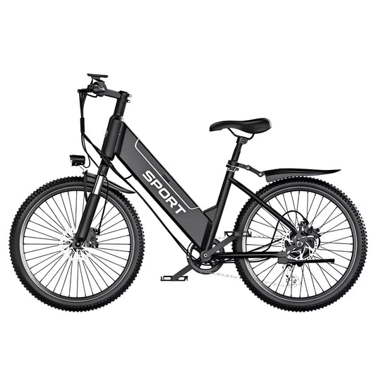 Postjoy F26 Electric Bike, 1200W Peak Motor,26" Tire 55 Miles 25MPH Electric Mountain Bike, 512Wh Battery Electric Bicycle for Adults 7 Speed, UL2849