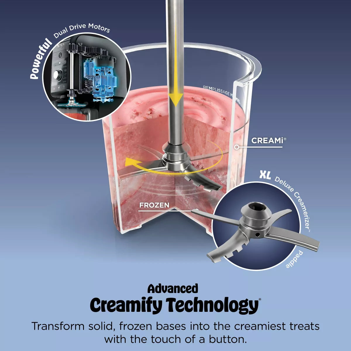 Ninja Creami XL Deluxe 11-In-1 Ice Cream and Frozen Treat Maker