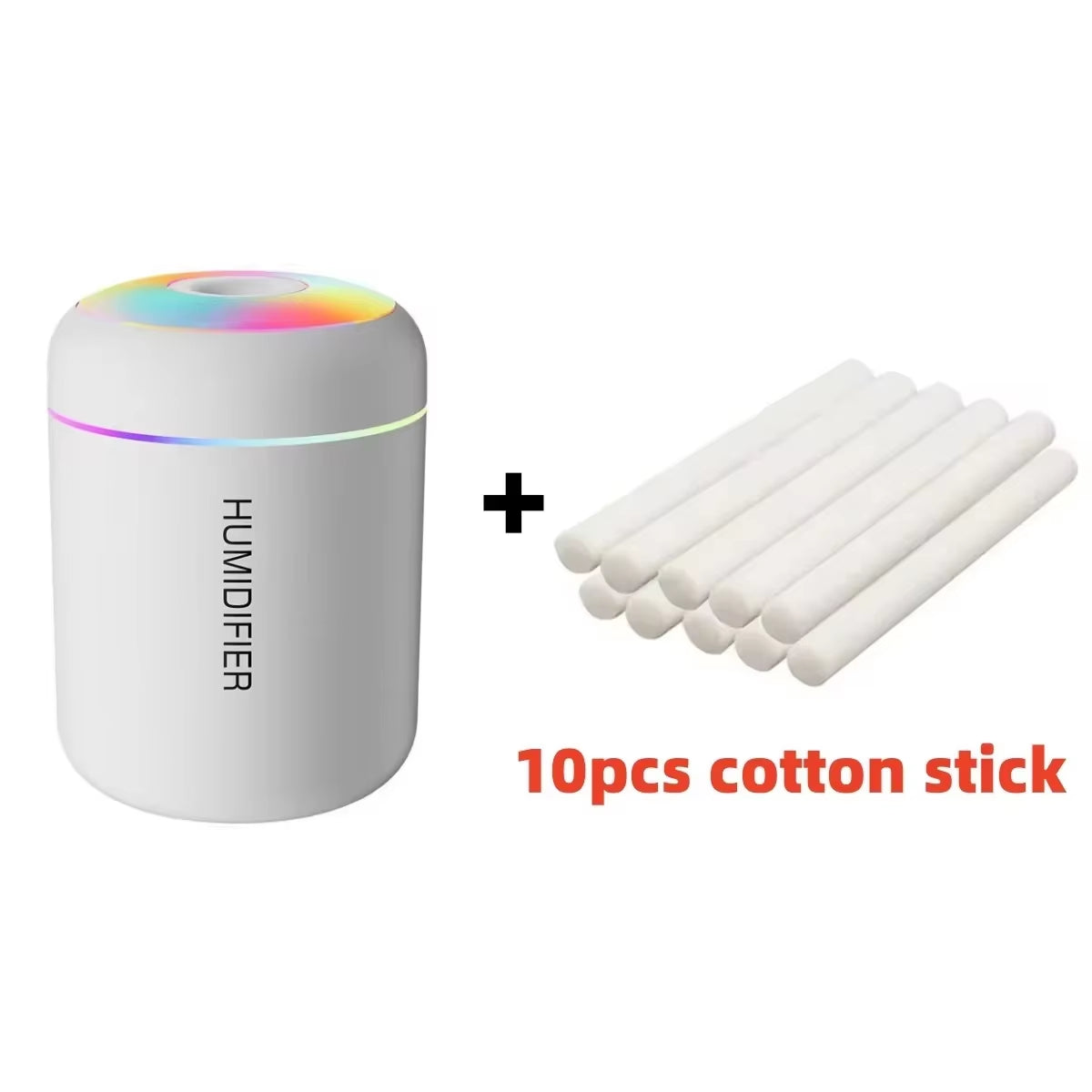 Car Mini Air Humidifier 180ML USB Electric Aroma Diffuser Essential Oil Purifier Aromatherapy Mist Maker Lights for Home Bedroom