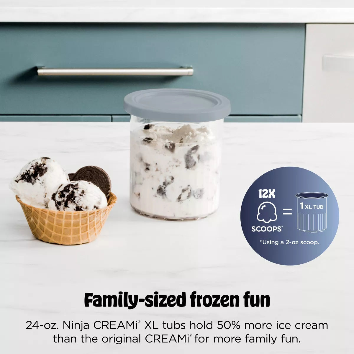 Ninja Creami XL Deluxe 11-In-1 Ice Cream and Frozen Treat Maker