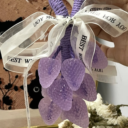 [Mother'S Day Gift] Handcrafted Decorative Grape-Shaped Soap Gift Set — 25 Grape-Shaped Scented Soaps with Enduring Fresh Fragrance. Bathroom Décor, Home Accessory, Gift for Women and Friends, Valentine'S Day Gift