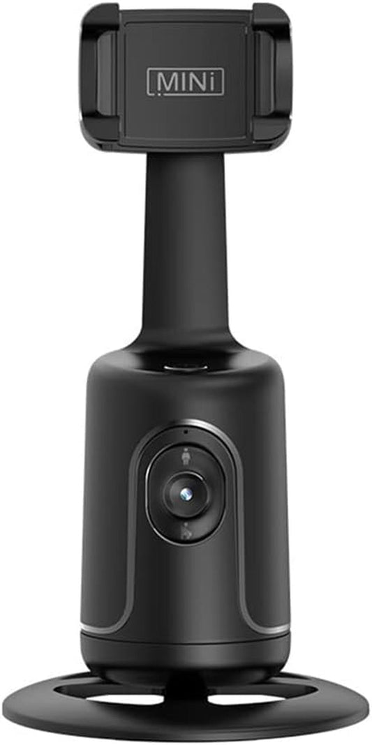 Smart 360° Auto Face Tracking Gimbal Stabilizer for Smartphones with Adjustable Lens and Stable Base for Vlogging and Live Streaming