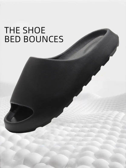 Men'S Christmas Gift, Casual Outdoor Slippers, Non-Slip Eva Slides for All Seasons, Lightweight Comfort for Home & Leisure, Lightweight Beach Slippers
