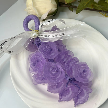 [Mother'S Day Gift] Handcrafted Decorative Grape-Shaped Soap Gift Set — 25 Grape-Shaped Scented Soaps with Enduring Fresh Fragrance. Bathroom Décor, Home Accessory, Gift for Women and Friends, Valentine'S Day Gift
