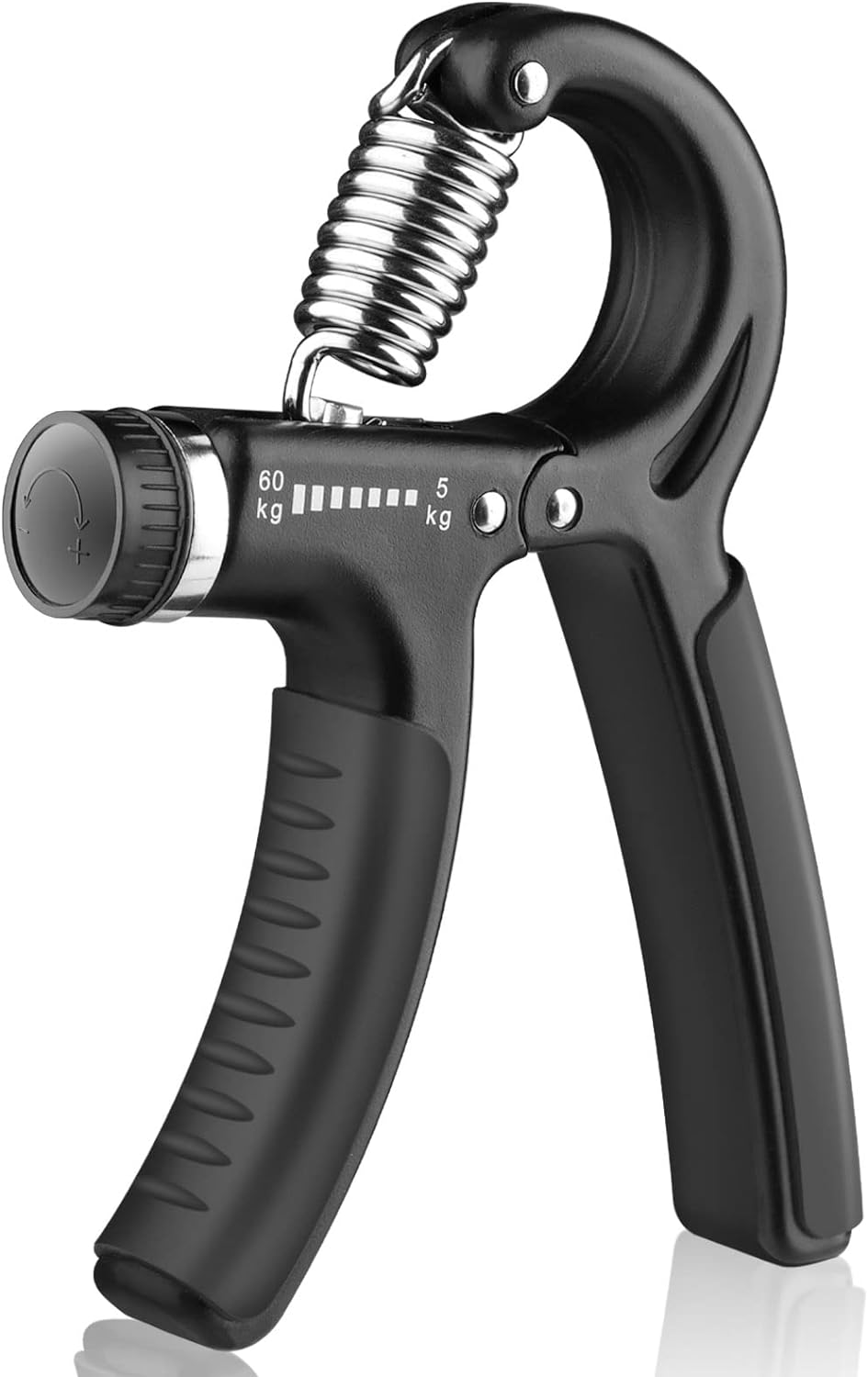 AIXPI Grip Strength Trainer, Hand Grip Exerciser Strengthener with Adjustable Resistance 11-132 Lbs (5-60Kg), Forearm Strengthener, Hand Exerciser for Muscle Building and Injury Recover 1 PACK