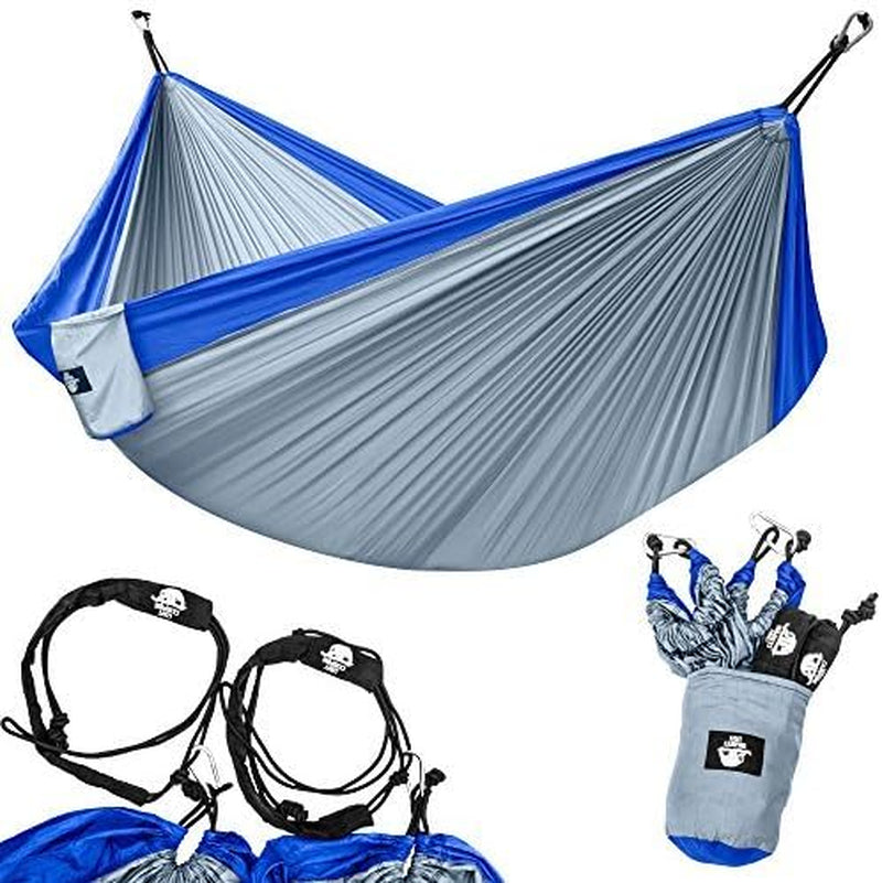 Legit 2 Person Camping Hammock - Double Tree Hammock - Portable & Heavy Duty - Perfect for Outdoor & Travel