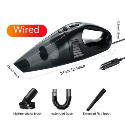 Portable Car Vacuum Cleaner Brushless Motor ABS Material Battery Powered Easy Dust Removal Wireless Cleaning Made China