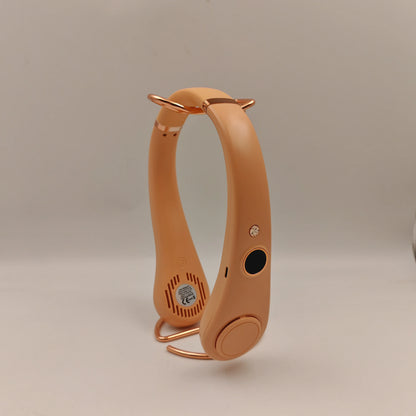 Neck Hanging Rechargeable Fan Bladeless Fan Summer Travel Outdoor Sports Portable Wearable Hands-Free Cooling Fan