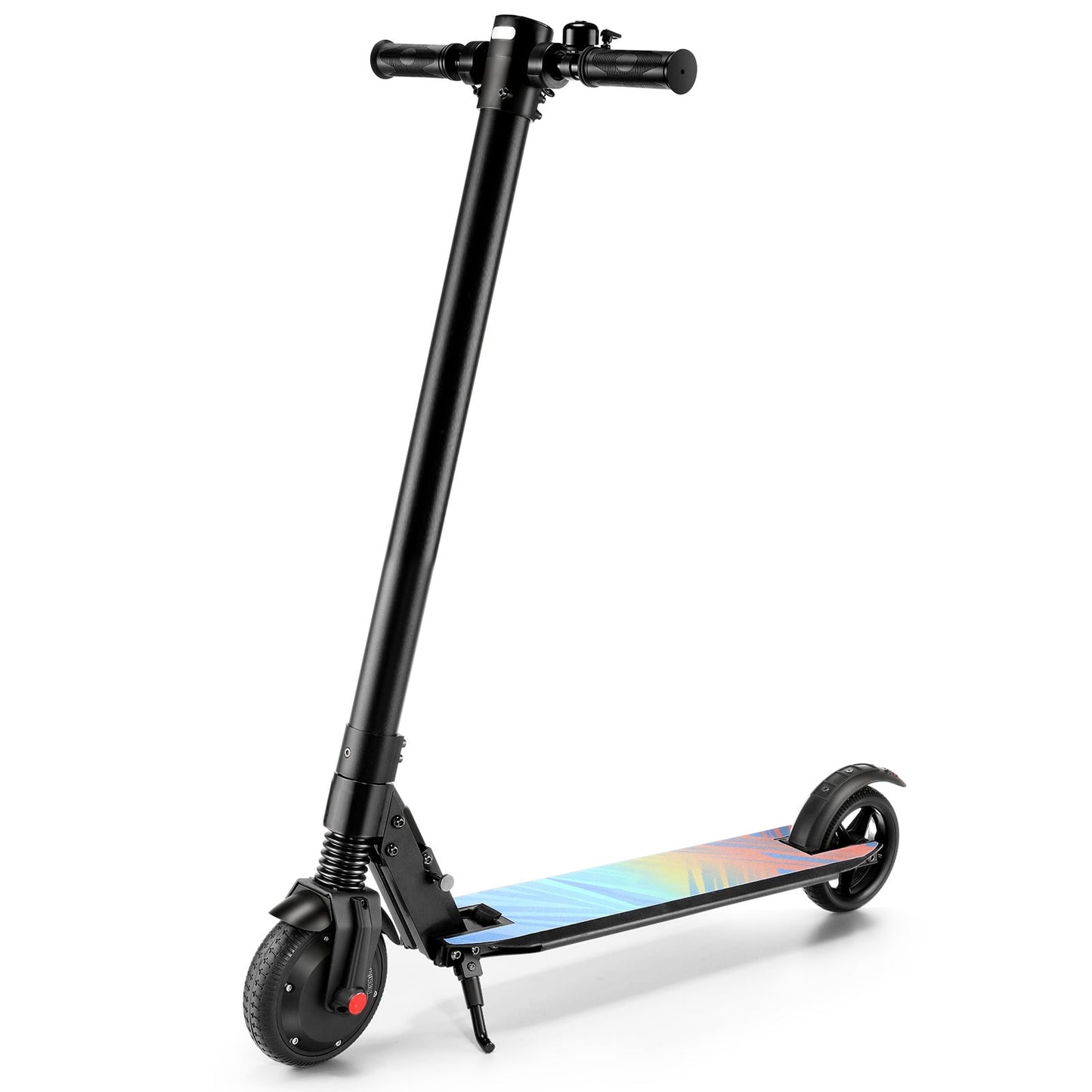 SANOPY Electric Scooter Adults, 250W Motor E-Scooter, 6.5 in Tires, 15.5 Mph & 20 Miles Range, Commuting Kick Scooter, Max Load 220 Lbs, Bright Blue,Ul2272 Certified