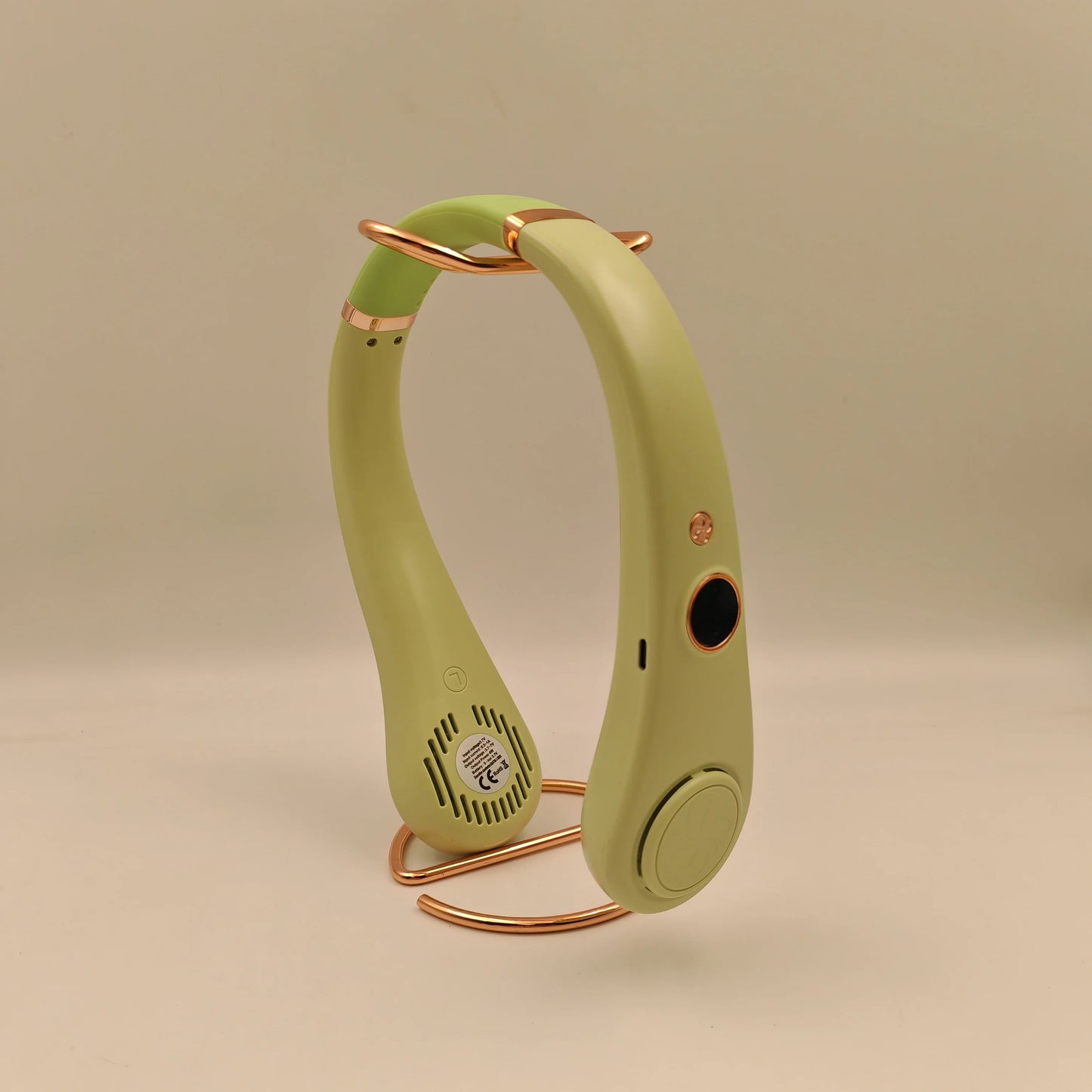 Neck Hanging Rechargeable Fan Bladeless Fan Summer Travel Outdoor Sports Portable Wearable Hands-Free Cooling Fan