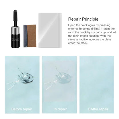 Car Windshield Windscreen Glass Repair Resin Kit Auto Vehicle Casement Fix Tool Cars Windshield Cracked Repair Glue Autos Part