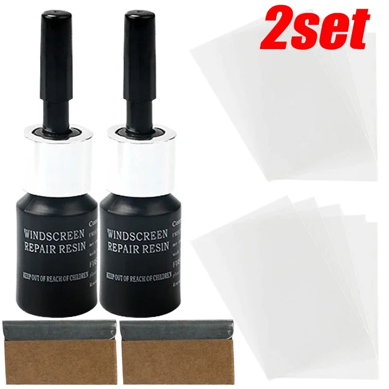 Car Windshield Windscreen Glass Repair Resin Kit Auto Vehicle Casement Fix Tool Cars Windshield Cracked Repair Glue Autos Part