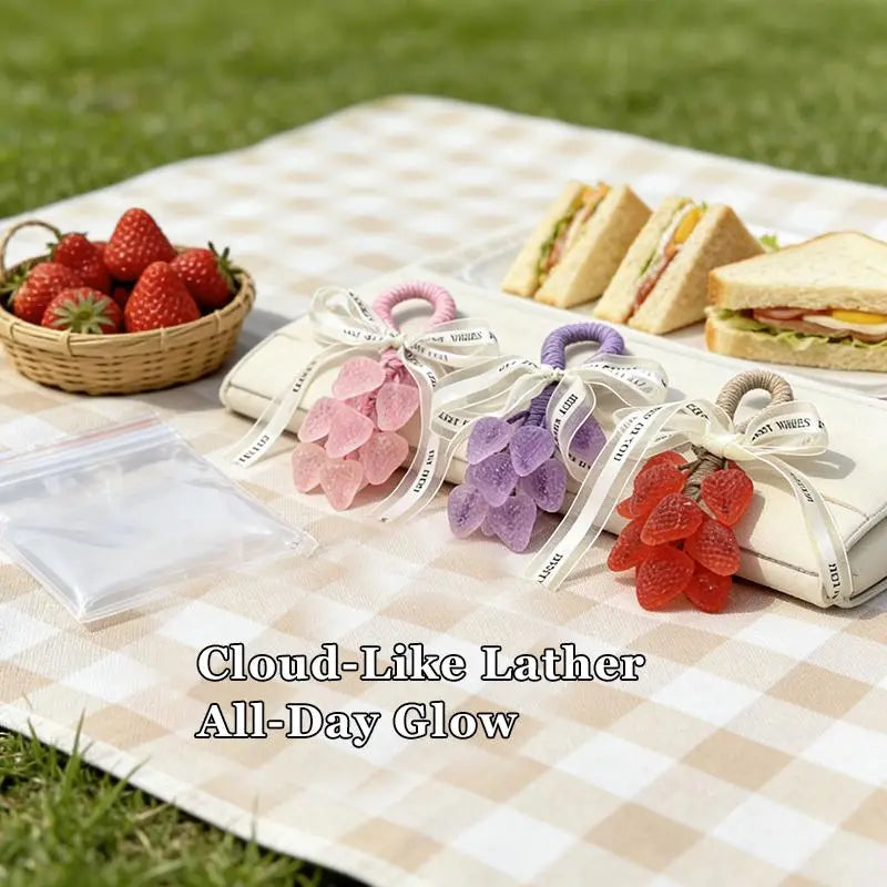 [Mother'S Day Gift] Handcrafted Decorative Grape-Shaped Soap Gift Set — 25 Grape-Shaped Scented Soaps with Enduring Fresh Fragrance. Bathroom Décor, Home Accessory, Gift for Women and Friends, Valentine'S Day Gift