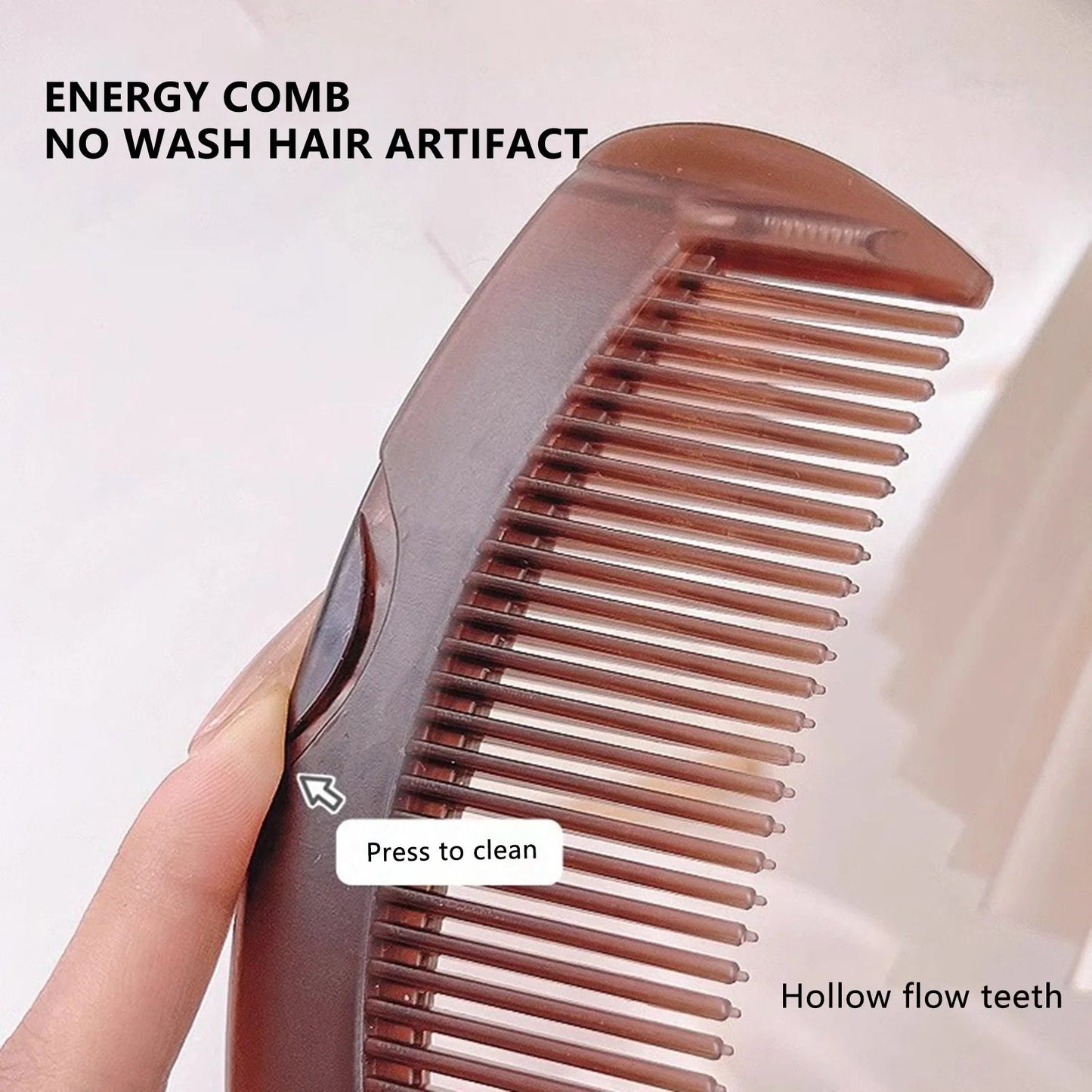 Healthier Scalp Hair Dressing Comb Energy Massage Scalp Comb for Salon Hairdressing Styling Tools