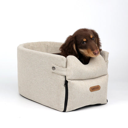Car Central Dog Car Seat Bed Portable Dog Carrier for Small Dogs and Cats Safety Travel Bag Accessories Pet Products