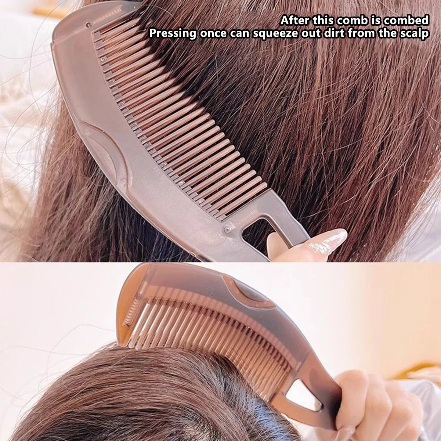 Healthier Scalp Hair Dressing Comb Energy Massage Scalp Comb for Salon Hairdressing Styling Tools