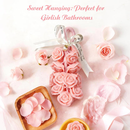 [Mother'S Day Gift] Handcrafted Decorative Grape-Shaped Soap Gift Set — 25 Grape-Shaped Scented Soaps with Enduring Fresh Fragrance. Bathroom Décor, Home Accessory, Gift for Women and Friends, Valentine'S Day Gift